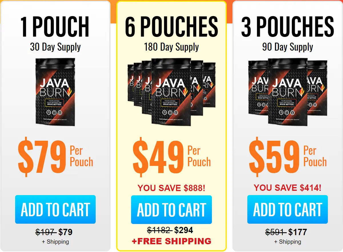 Java Burn price