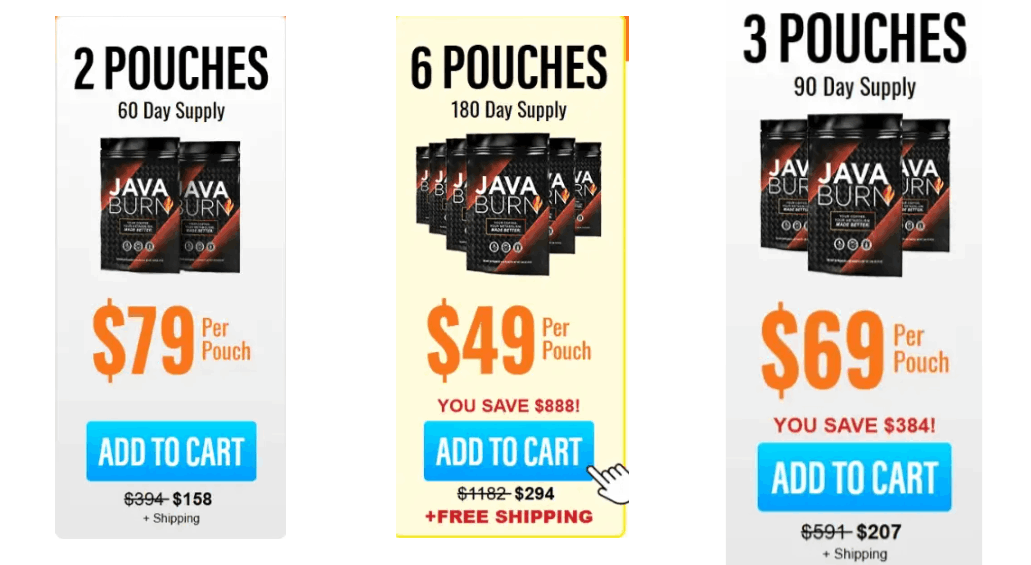 javaburn-pricing-table